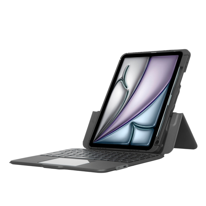 Usando el Targus VersaVu QWERTY Inglés del Reino Unido Bluetooth Negro