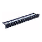 Techly I-PP 24-RU-C6ATSL panel de parcheo 1U