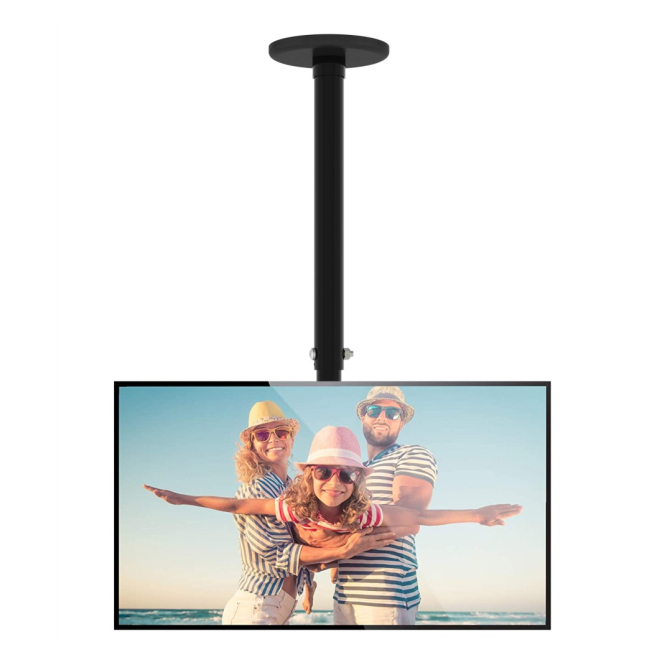 Techly ICACPLB906 94 cm (37') Negro, inclinación y giro completos