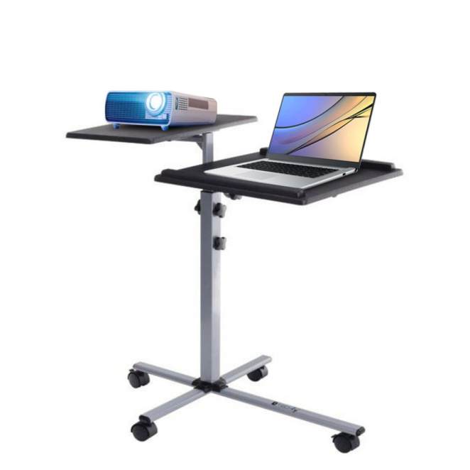Techly ICA-TB TPM-2 soporte para ordenador portátil Negro, Plata