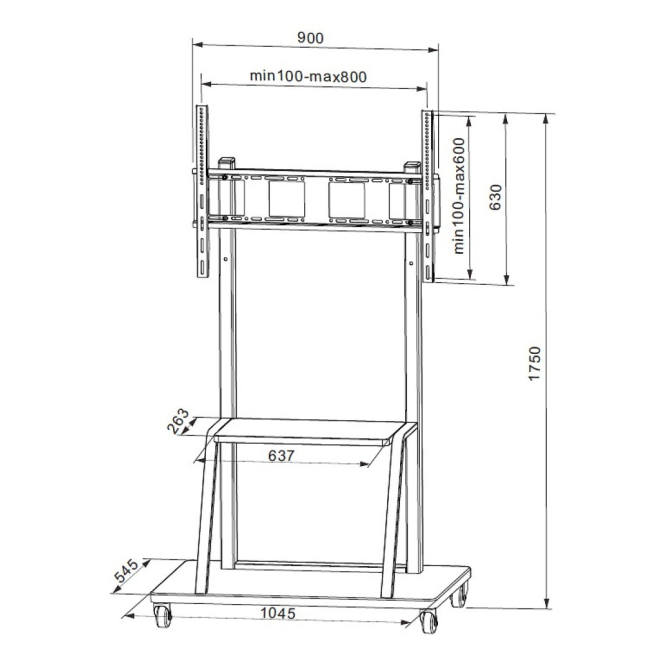 Techly ICA-TR30 estructura robusta