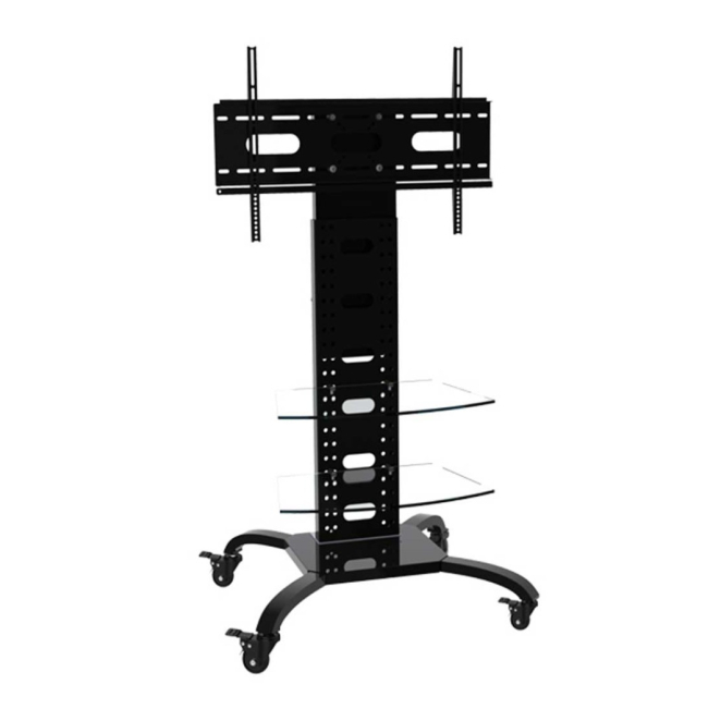 Techly ICA-TR8 soporte para pantalla de señalización 177,8 cm (70″) Negro