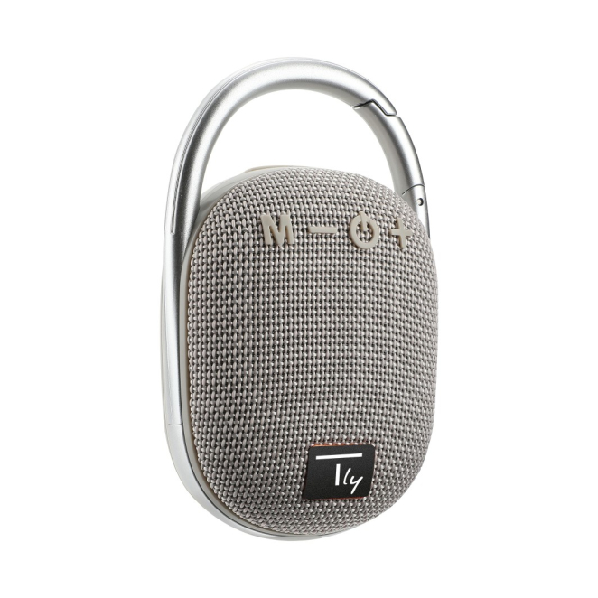 Techly ICASBL321GR altavoz portátil o de fiesta Altavoz monofónico portátil Gris 5 W