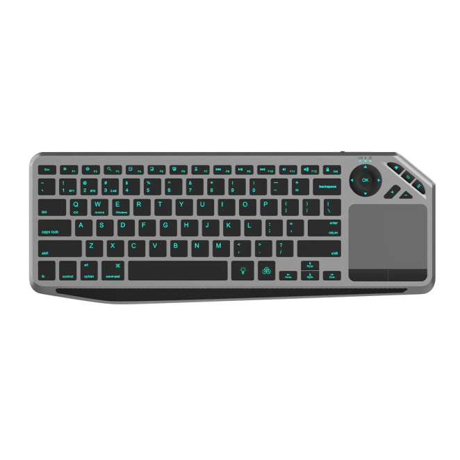 Techly ICTB9801TB teclado Universal RF Wireless + Bluetooth QWERTY Inglés de EE. UU. Negro