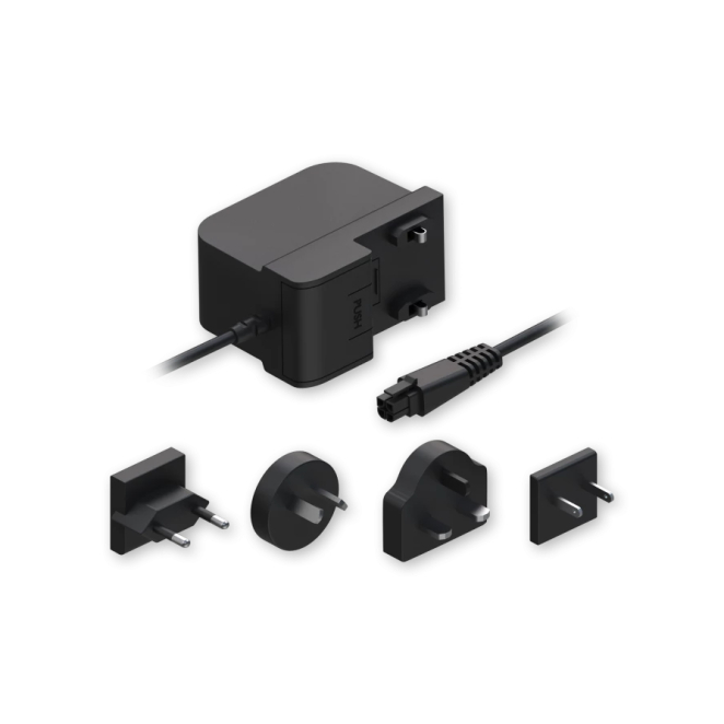 Teltonika PR3PUPS3 adaptador e inversor de corriente Interior 9 W Negro