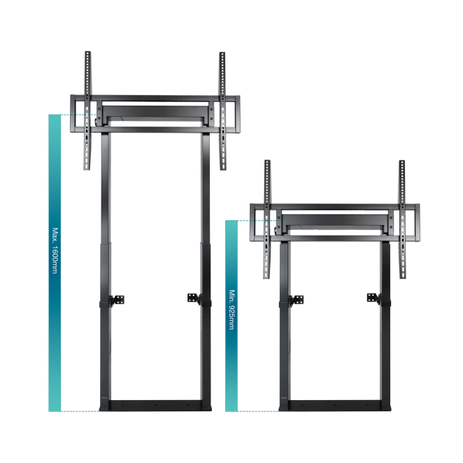 TooQ HIPERIÓN Soporte de Suelo/Pared Fijo para Pantallas 55-100 pulgadas