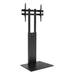 TooQ “Mirror” Soporte de Suelo para Pantallas 32″- 85″, Negro