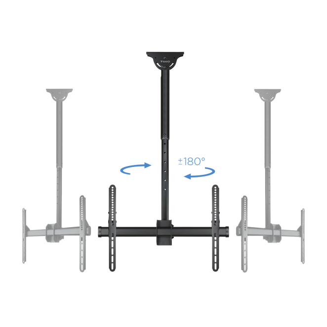Soporte de techo TooQ para pantalla de señalización 70'
