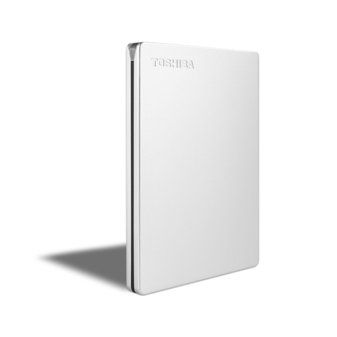 Toshiba Canvio Slim disco duro externo 1 TB 2.5″ Micro-USB B 3.2 Gen 1 (3.1 Gen 1) Plata