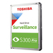 Toshiba S300 Pro Surveillance disco duro interno 4 TB 7200 RPM 512 MB 3.5″ Serial ATA III