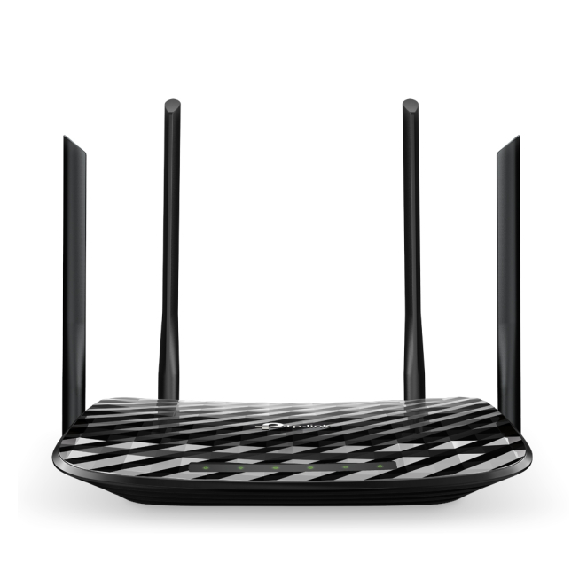 TP-Link AC1200 router inalámbrico Gigabit Ethernet Doble banda (2,4 GHz / 5 GHz) Negro