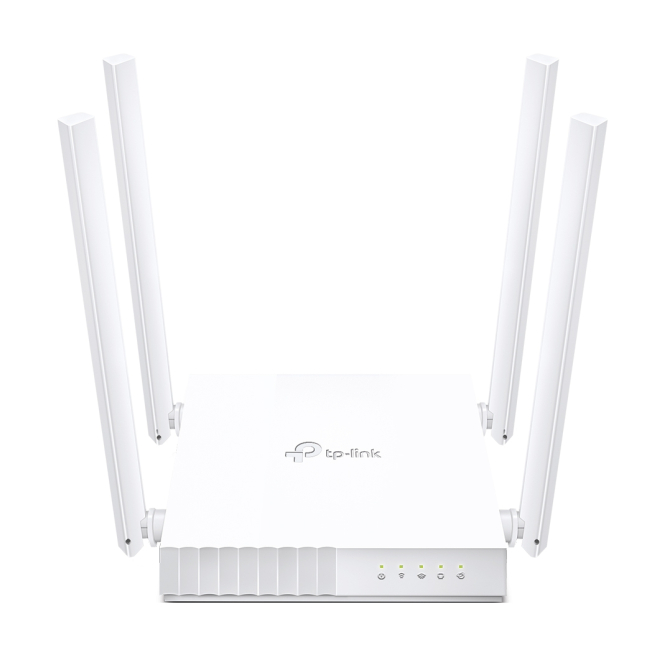 TP-Link ARCHER C24 router inalámbrico Ethernet rápido Doble banda (2,4 GHz / 5 GHz) Blanco