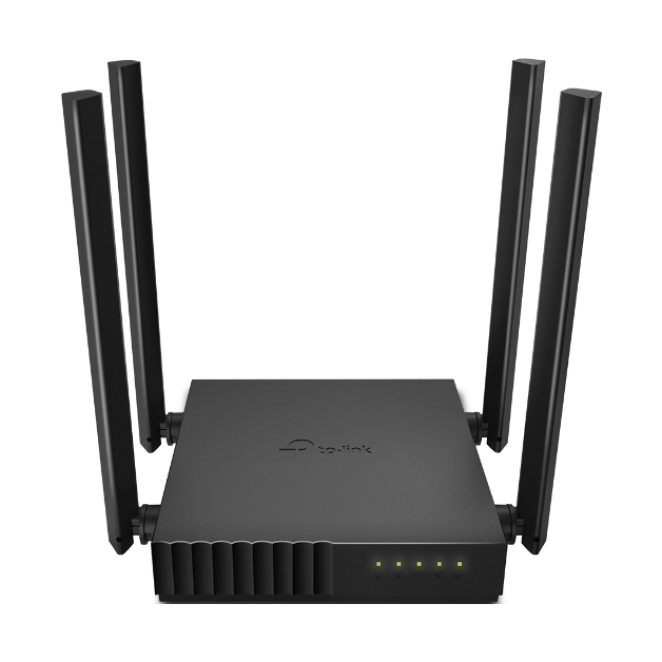 TP-Link Archer C54 router inalámbrico Ethernet rápido Doble banda (2,4 GHz / 5 GHz) Negro