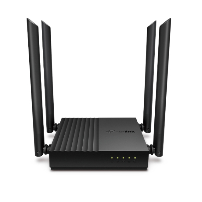 TP-Link Archer C64 router inalámbrico Gigabit Ethernet Doble banda (2,4 GHz / 5 GHz) Negro