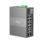 TP-Link Omada IES210GPP switch Gestionado Gigabit Ethernet (10/100/1000) Energía sobre Ethernet (PoE) DIN rail Gris
