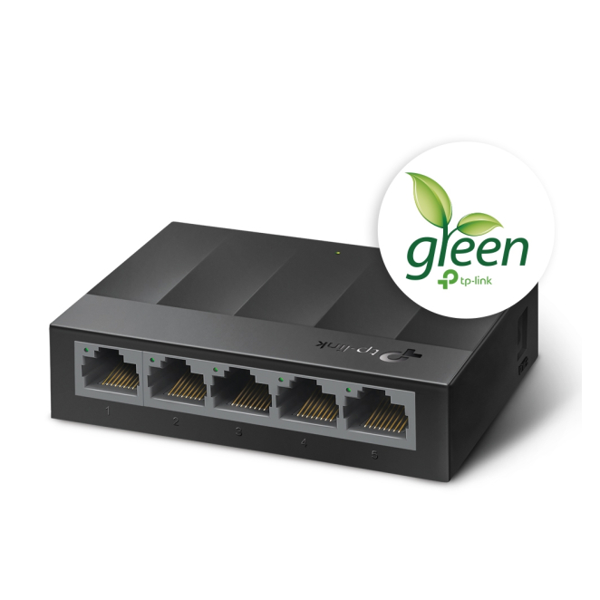 TP-Link LS1005G switch No administrado Gigabit Ethernet (10/100/1000) Negro
