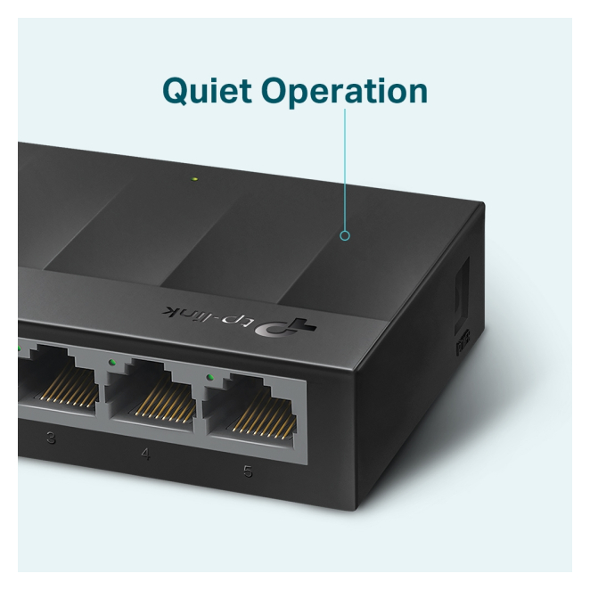 TP-Link LS1005G para hogares y oficinas pequeñas