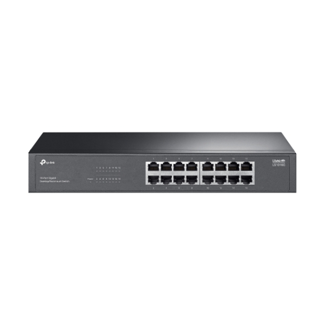 TP-Link LS1016G switch no administrado Gigabit Ethernet negro