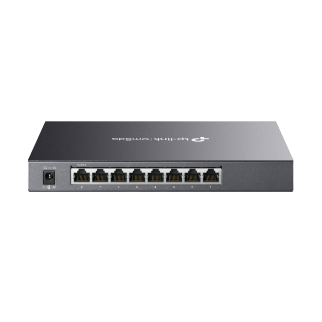 TP-Link Omada SG2008 switch gestionado L2/L2+ Gigabit Ethernet negro