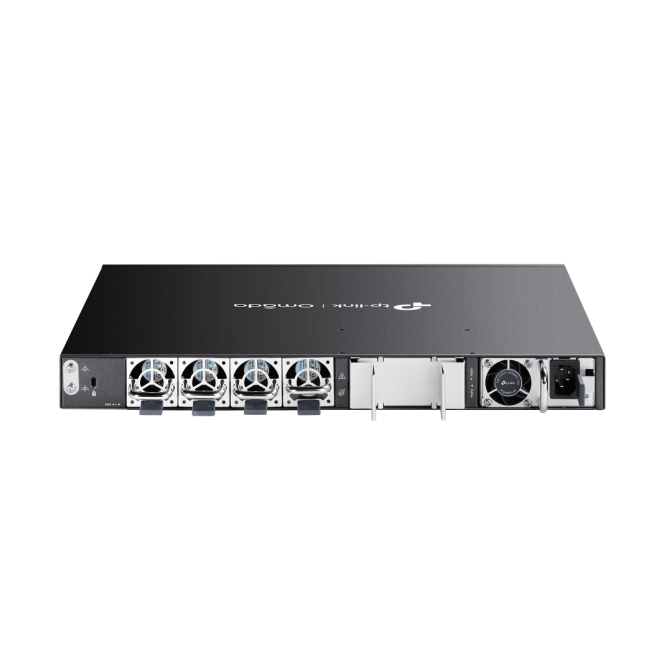 TP-Link Omada SG6654XHP vista trasera