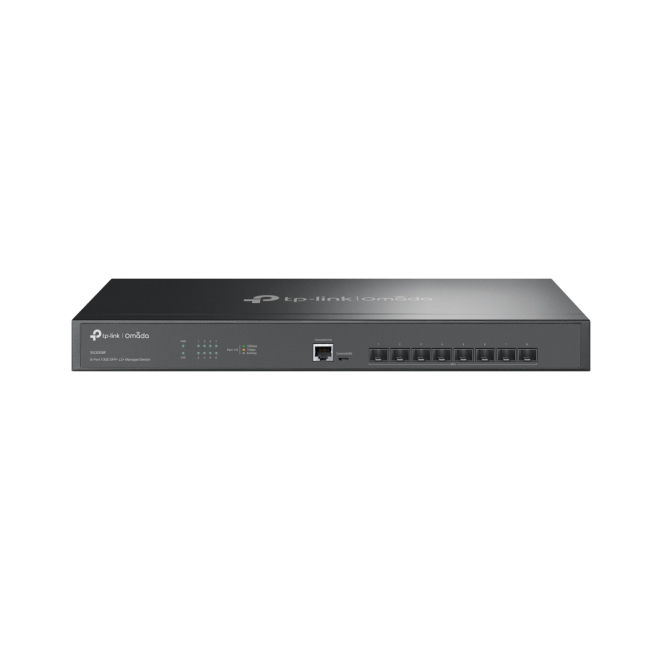 TP-Link Omada SX3008F switch Gestionado L2/L3 Negro