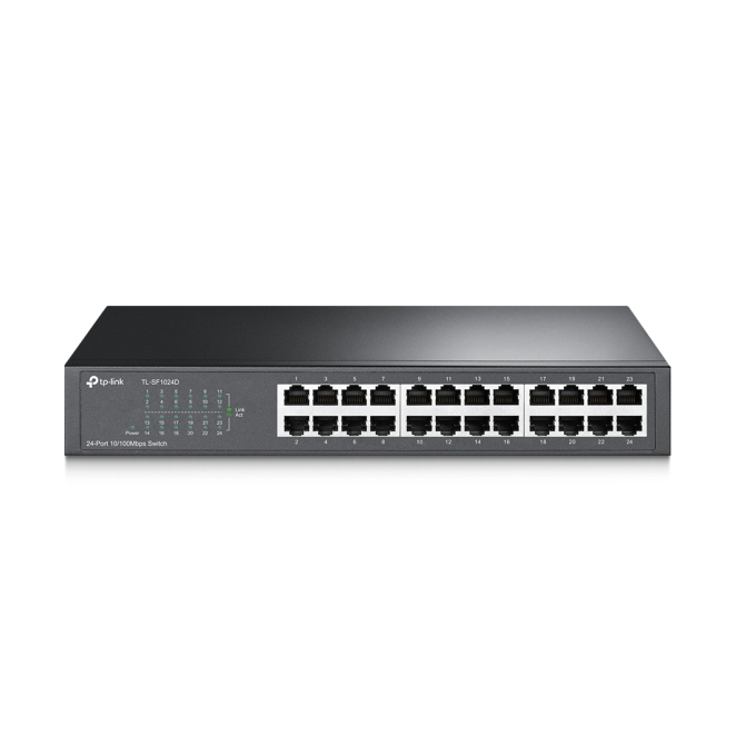TP-Link TL-SF1024D switch No administrado Fast Ethernet (10/100) Gris