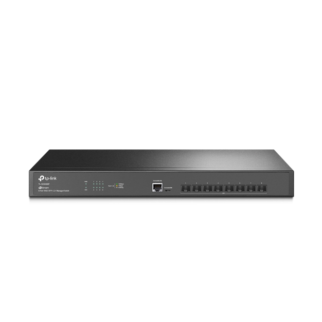 TP-Link JetStream TL-SX3008F switch Gestionado L2/L3 Negro