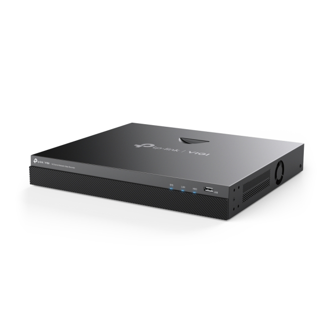 TP-Link VIGI NVR2016H sistema de seguridad negro