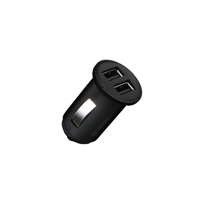 Transcend Dual USB Car Lighter Adapter Adaptador de CC