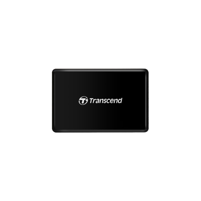 Transcend RDF8 lector de tarjeta MicroUSB Negro