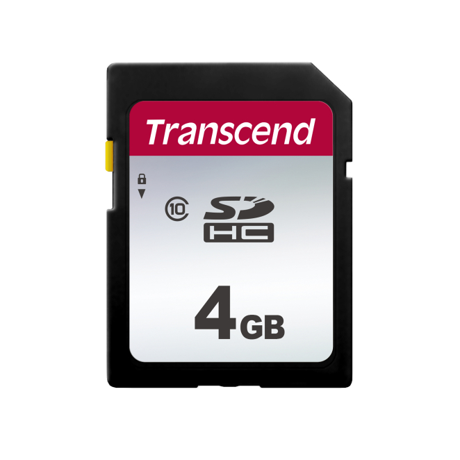 Transcend SDHC 300S 4GB NAND Clase 10