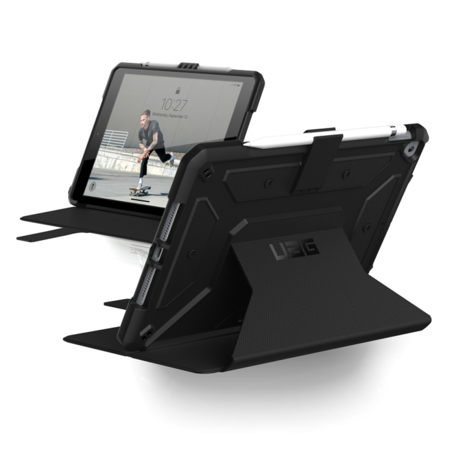Urban Armor Gear 121916B14040 funda para tablet 25,9 cm (10.2″) Folio Negro