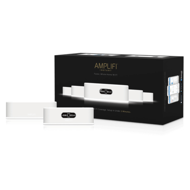 AmpliFi Instant System router inalámbrico Gigabit Ethernet Doble banda (2,4 GHz / 5 GHz) Blanco