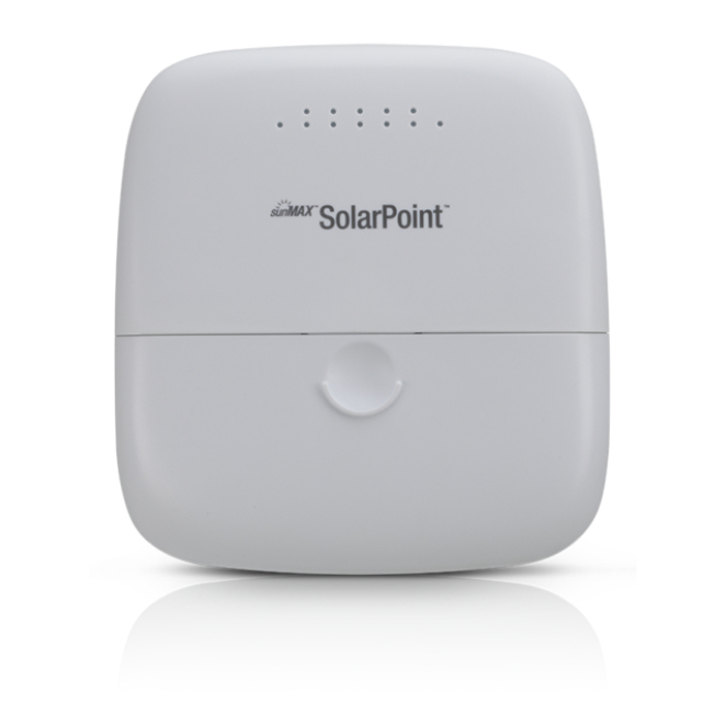 Ubiquiti SunMAX SolarPoint router inalámbrico Ethernet rápido Banda única (2,4 GHz) Blanco