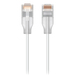 Ubiquiti UACC-Cable-Patch-EL-2M-W cable de red Translúcido, Blanco Cat6