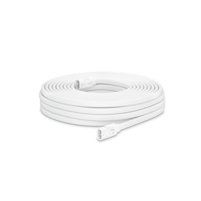 Ubiquiti UISP UACC-Cable-PT-20M Blanco