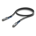 Ubiquiti UACC-DAC-QSFP28-1M-10 Cable de fibra óptica e InfiniBand Negro