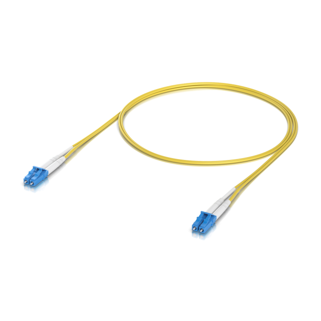 Ubiquiti UACC-OFC-S2-LULU-1M Cable de fibra óptica e InfiniBand LC LC/LC Amarillo