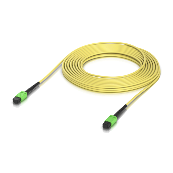 Ubiquiti UACC-OFC-SA-MPMP-10M Cable de fibra óptica e InfiniBand Amarillo