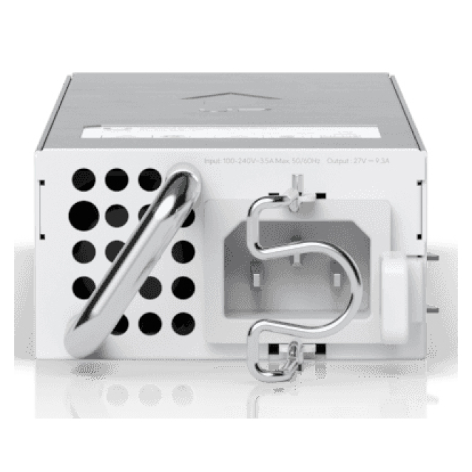 Contexto de uso del adaptador de corriente Ubiquiti UISP UACC-PSU-27V-250W