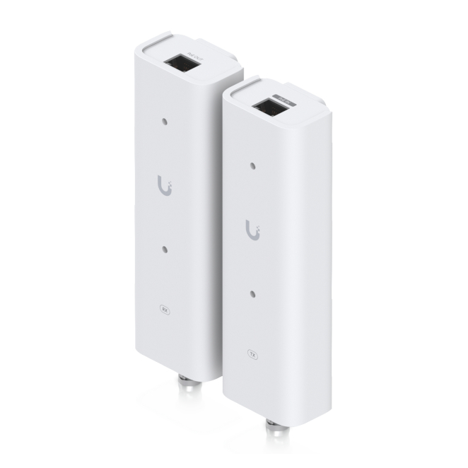 Ubiquiti UACC-Retrofit-PoE-2Wire Transmisor y Receptor de Red Blanco