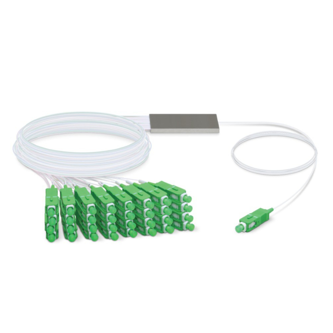 Ubiquiti UF-SPLITTER-32 Cable de fibra óptica e InfiniBand 4,08 m SC 32x SC Blanco