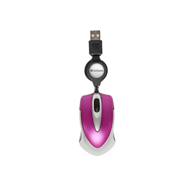 Verbatim Go Mini ratón Oficina USB tipo A Óptico 1000 DPI