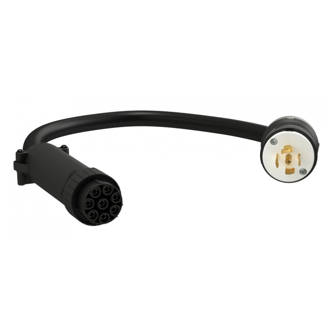 Vertiv FSC3N001 cable de transmisión Negro 3 m NEMA L22-20P