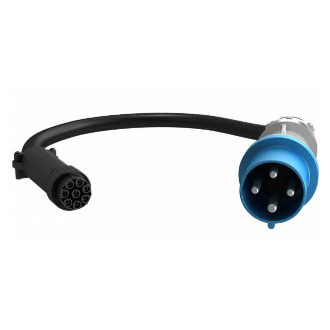 Vertiv FSC3N006 cable de transmisión Negro, Azul 3 m IEC60309 3P + E