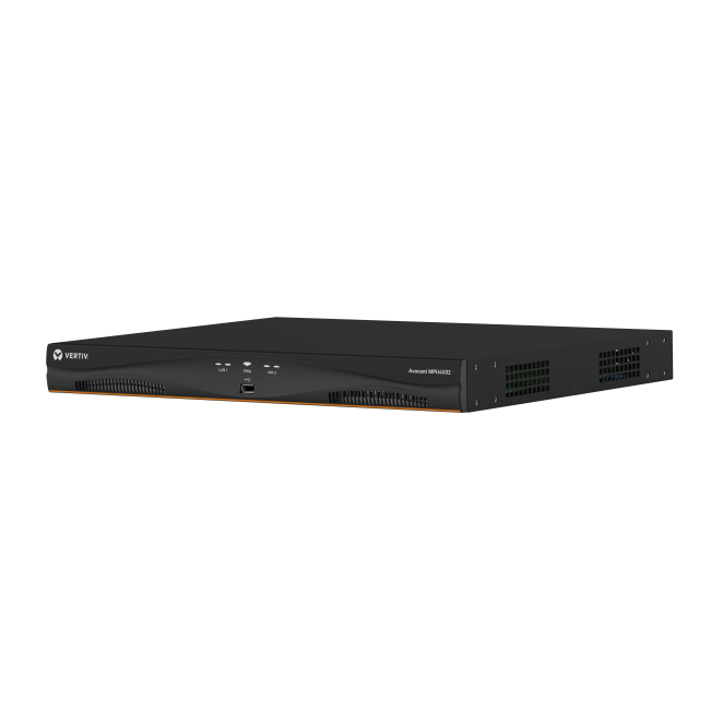 Vertiv Avocent MergePoint Unity de 32 puertos, 4 rutas KVM digitales y fuente de alimentación de CA dual
