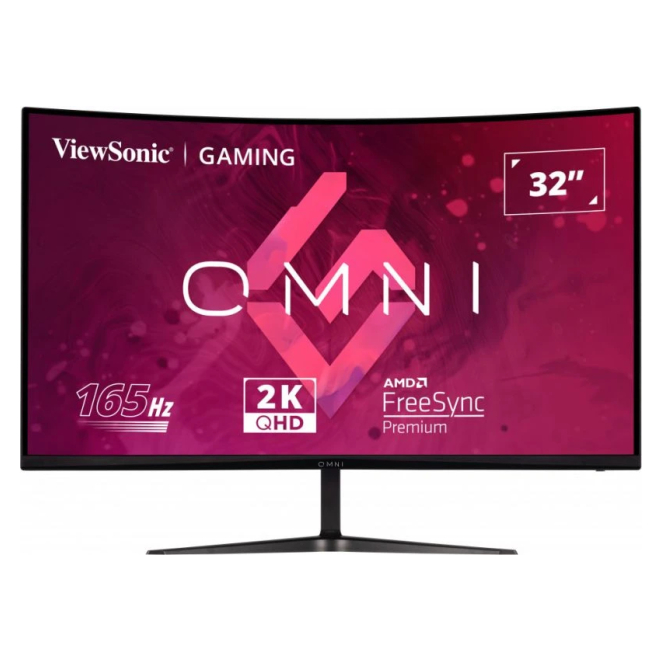 Viewsonic VX Series VX3218C-2K pantalla para PC 81,3 cm (32″) 2560 x 1440 Pixeles Quad HD LED Negro