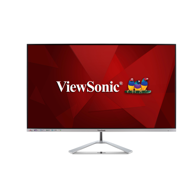 Viewsonic VX Series VX3276-4K-mhd LED display 81,3 cm (32″) 3840 x 2160 Pixeles 4K Ultra HD Plata