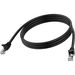 Vision TC 2MCAT6A/BL cable de red Negro 2 m Cat6a U/UTP (UTP)