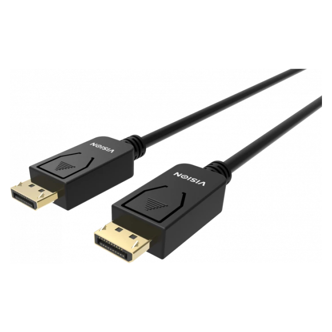 Conectores del Vision TC 2MDP8K/BL cable DisplayPort 2 m Negro
